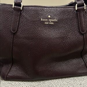 Kate Spade Burgundy Shoulder Bag